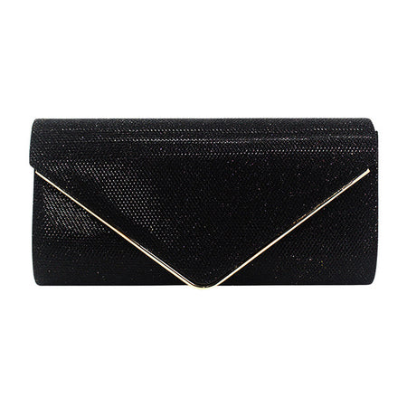 Women‘s Bags Ladies Fashion Square Color Intrigue Chain Clutch