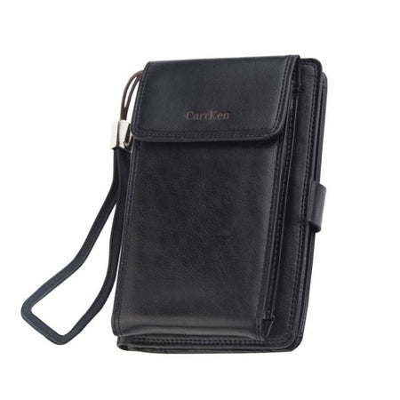 Men Wallet With Coin Pocket Zipper Wallet