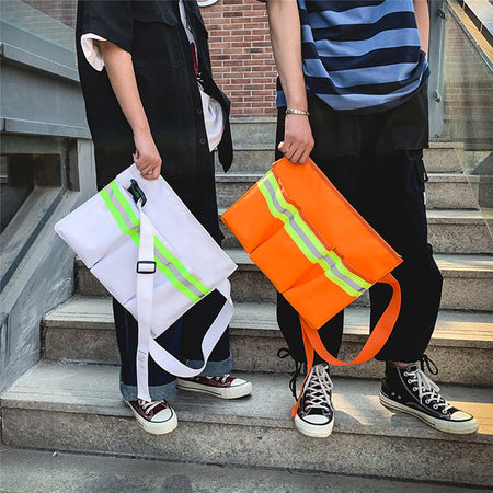 handbag Luminous Casual Crossbody Bag Men Simple