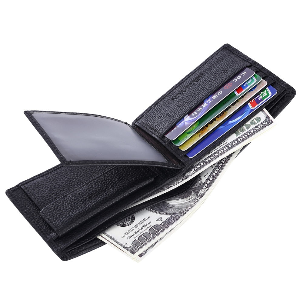 Wallet Large Capacity Male Pocket Purse with Coin Pocket