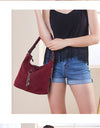 Women Split Leather Shoulder Bag