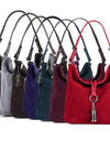 Women Split Leather Shoulder Bag