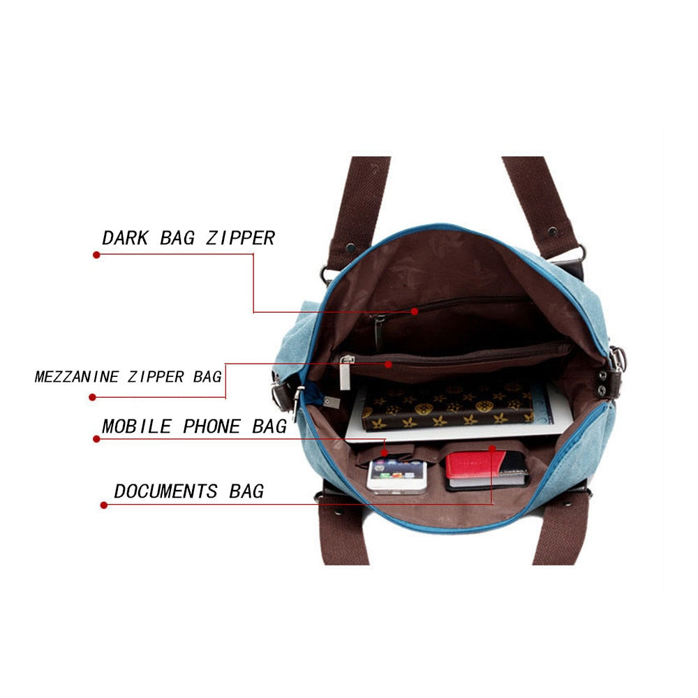 Women's Bag High Quality Canvas Handbag