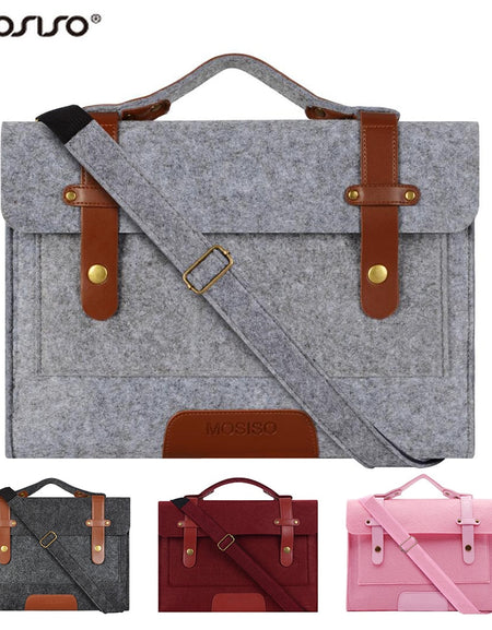 Men Fashion 13.3 15.6 inch Felt Bag