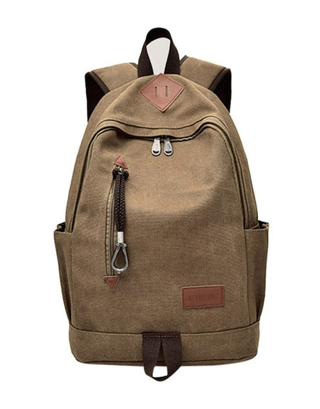 Men's Backpack Bag Male Canvas Computer Laptop