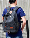 Men's Backpack Bag Male Canvas Computer Laptop