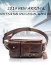 Leather Waist Packs Fanny Pack Belt Bag