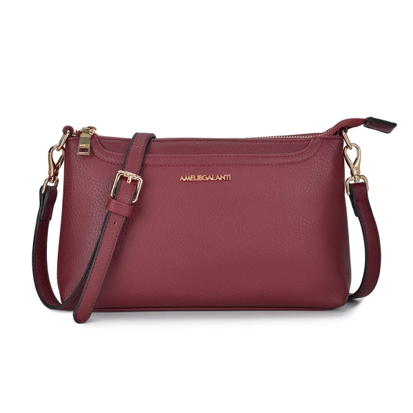 Woman Handbag Cellphone Soft Solid Lady Bag Zipper Pockets