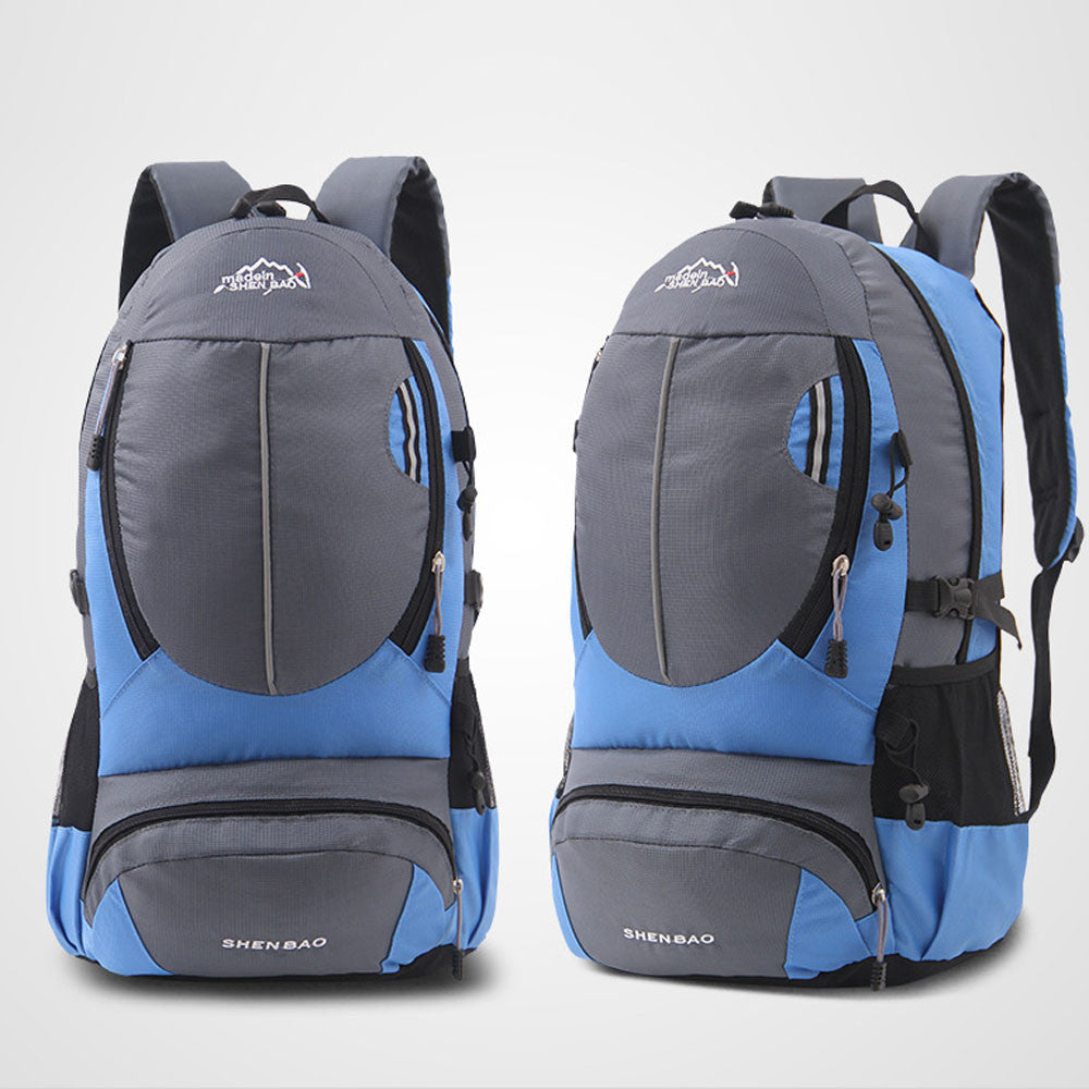 Male Foldable Canvas Bucket Rucksack Backpack