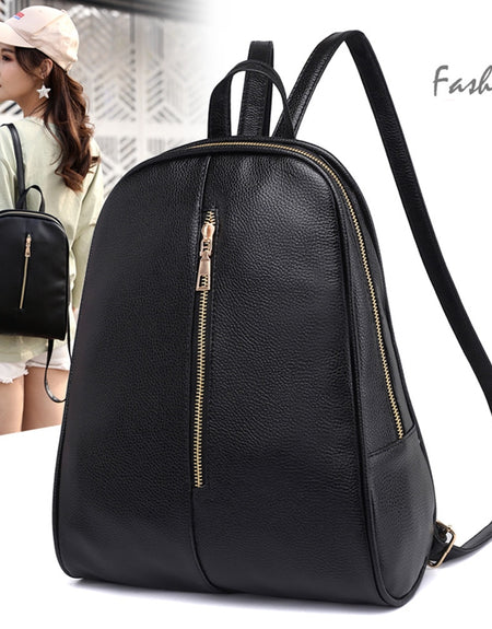 Fashion Women Backpack High Quality Youth Leather Backpacks