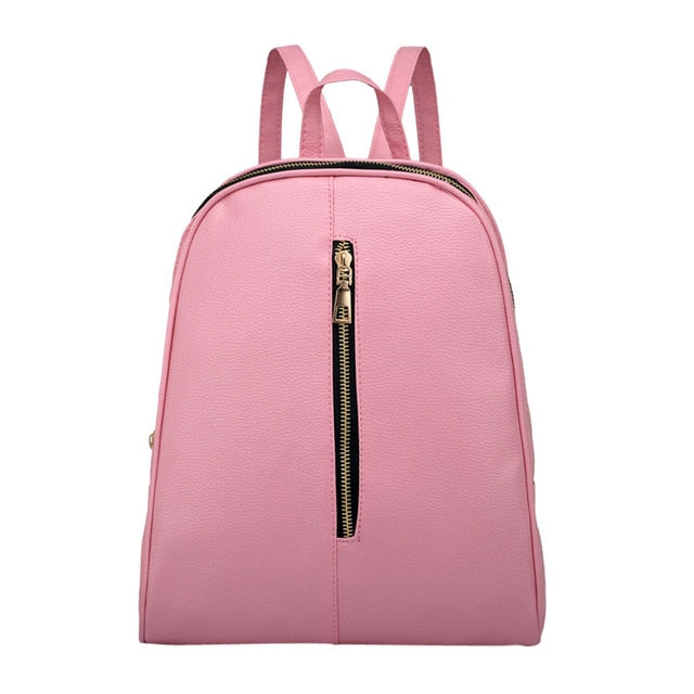 Fashion Women Backpack High Quality Youth Leather Backpacks
