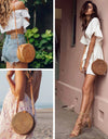 Woven Beach Shoulder Bag