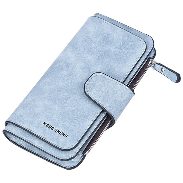 Female Purse Pu Leather Wallets Large