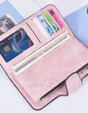 Female Purse Pu Leather Wallets Large