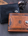 Bill Leather Short Wallet Bifold Card