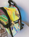 Backpack Women Fashion Girls Street Transparent Jelly Versatile
