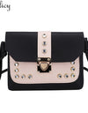 Hit Color Rhinestone Crossbody Bag Ladies