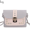 Hit Color Rhinestone Crossbody Bag Ladies