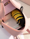 Students Small Backpack Letter Purse Mobile Phone