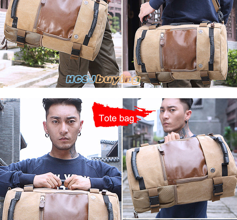Stylish Travel Large Capacity Backpack Male
