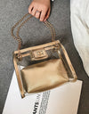 Crossbody Bags for Women Jelly Transparent Bag