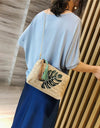 Crossbody Bags for Women Tassel Pineapple