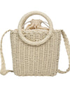 Women Straw Woven Handbag Versatile Crossbody Bags