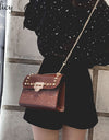 Fashion Sequins Leather Shoulder Bags