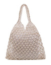 Woven Shoulder Bag Solid Color Handbag Woven Bags