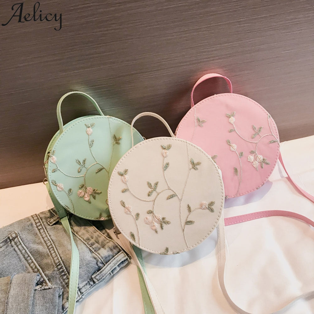 Ladies Embroidery Shoulder Bags Clutch Bag Women