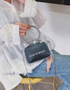 Trend Women Transparent Crossbody Bag