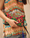 Ethnic National Retro Butterfly Flower Clutch Bags