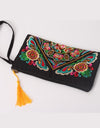 Ethnic National Retro Butterfly Flower Clutch Bags