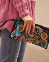 Ethnic National Retro Butterfly Flower Clutch Bags