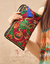 Ethnic National Retro Butterfly Flower Clutch Bags