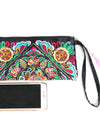 Ethnic National Retro Butterfly Flower Clutch Bags