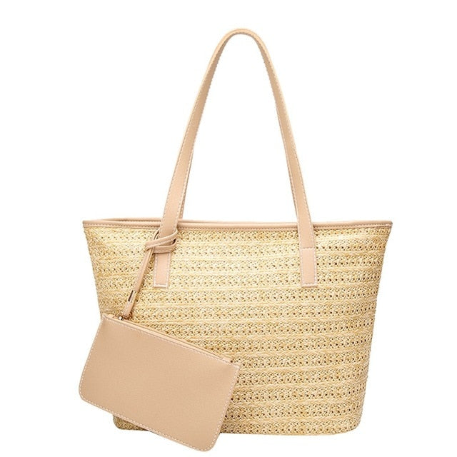 Fashion Women Casual  Bag Straw Bags