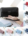 Fashion Women Leather Long Purse Wallet