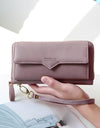 Fashion Women Leather Long Purse Wallet