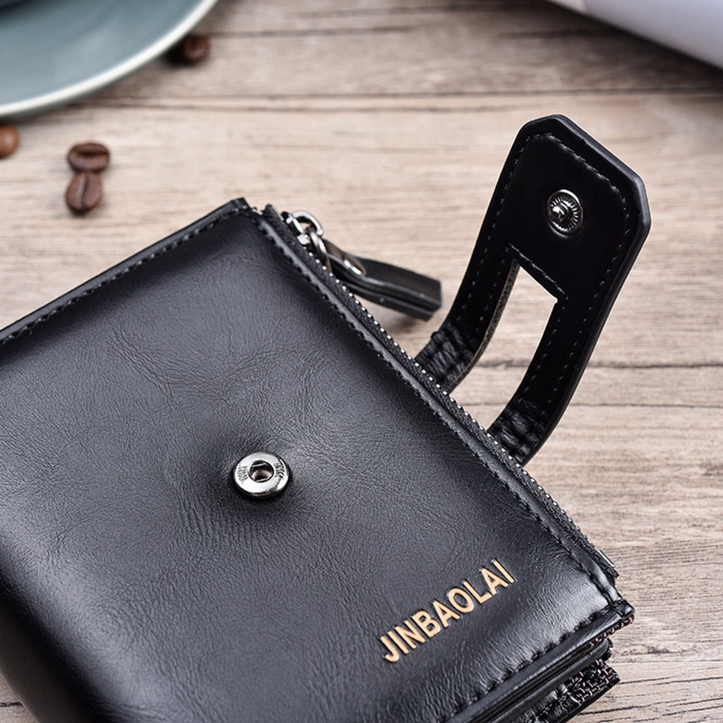 Men Short Wallet Casual Multi-function