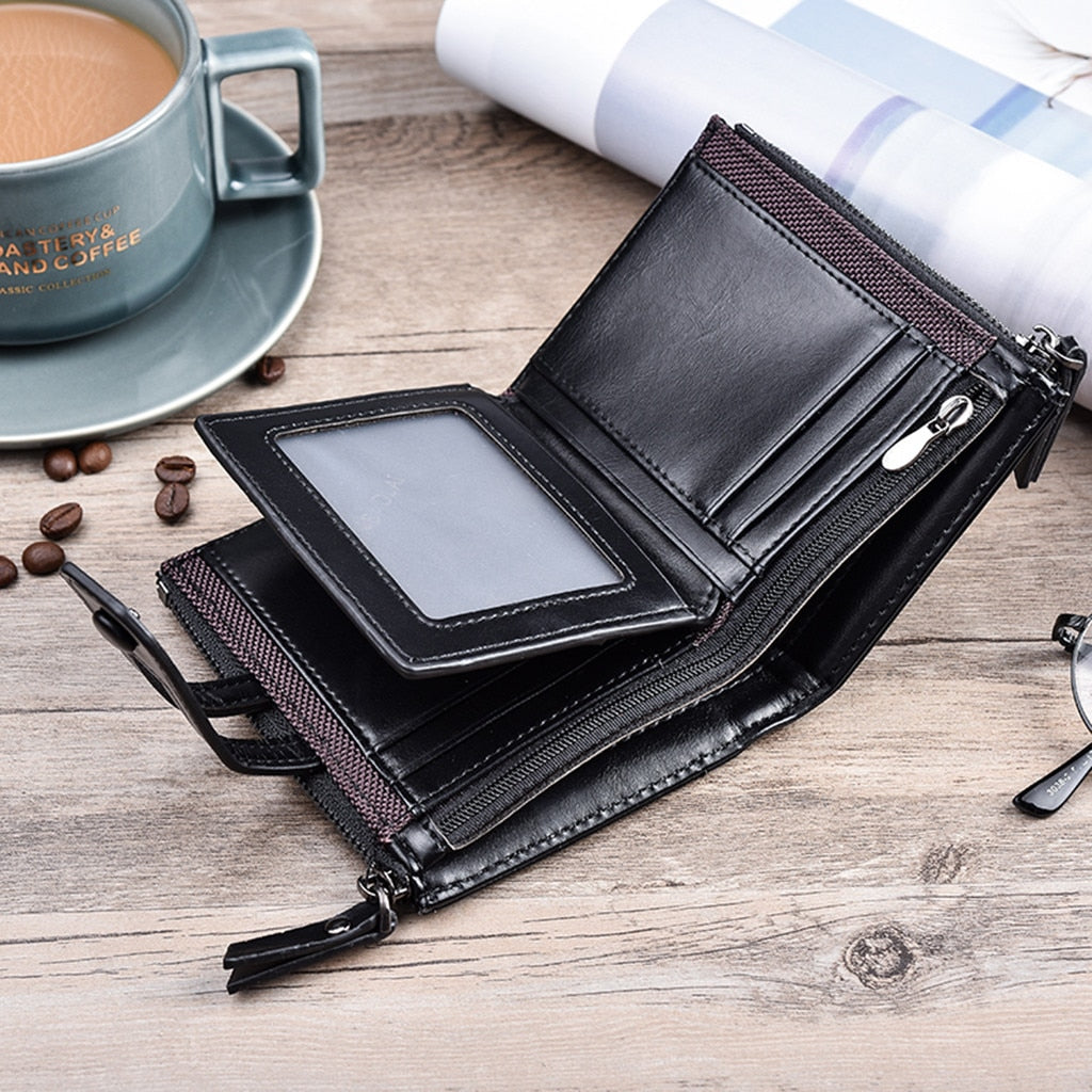 Men Short Wallet Casual Multi-function