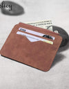 Men Leather Multi-card Card Holder Wallet