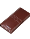 Men Wallets Vintage Men Leather Luxury Long Wallet
