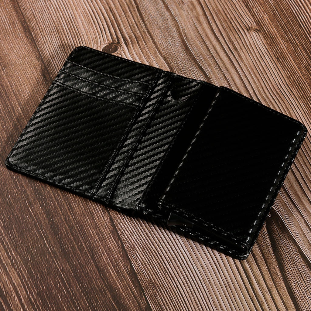 Men's Wallet Small  Short PU Leather Alligator