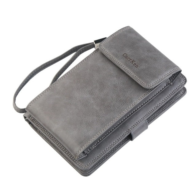 Men Wallet With Coin Pocket Zipper Wallet