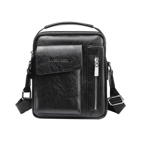 Leather Crossbody Bag Casual Men