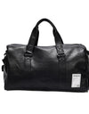 Leather Sport Travel Duffle Bag