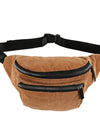 Canvas Waist Bag Unisex Zipper Chest Bag