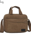 Men's  Canvas Solid Color Totes Business
