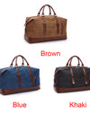 Men Luggage Tote Pouch Canvas Travel Bag